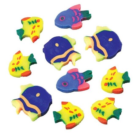 Ceo Mini Fish Erasers - Pack of 144 CE1631115